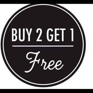 Buy two button down shirts get one free